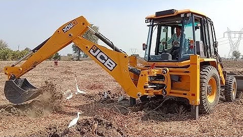 JCB Work To Remove tree /Jcb/3DX Jcb /New Jcb