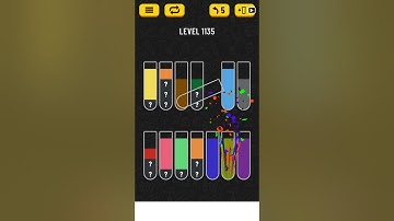 【Water Sort Puzzle】 Level 1135