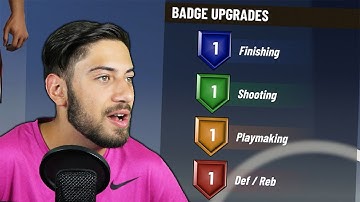 Build With Only 4 BADGES Worst Build Of NBA 2K21