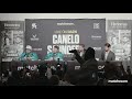 WOW! CANELO CLASHES WITH 'BOO BOO' ANDRADE AT THE POST FIGHT PRESS CONFERENCE!