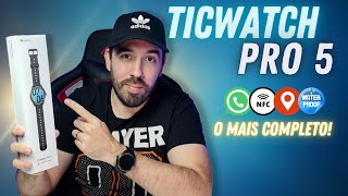 FAZ PAGAMENTO E INSTALA WHATSAPP - TICWATCH PRO 5 - O SMARTWATCH MAIS COMPLETO screenshot 5