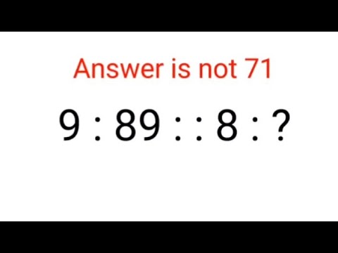 9 89 8 الإجابة ليست 71 99 من الطلاب فشلوا في هذا السؤال المنطقي من امتحان الخدمة المدن