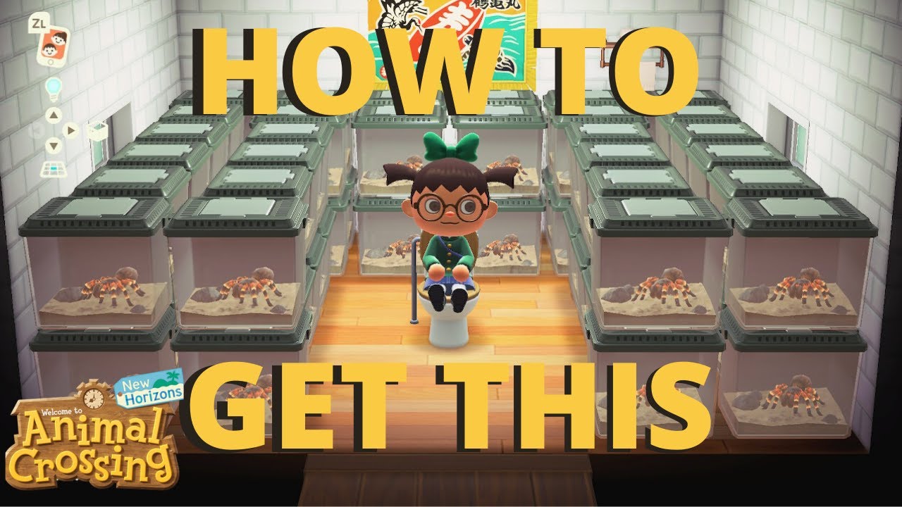 How To Catch Tarantulas Animal Crossing New Horizons