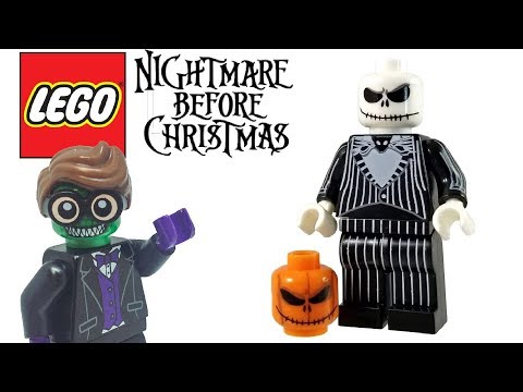 lego jack skellington minifigure