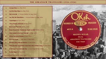 The Arkansaw Travellers (1924-1926) ft. Nichols, Trumbauer, D’Ippolito, Dorsey, etc.