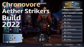 Dauntless Chronovore Aether Strikers Build 2022