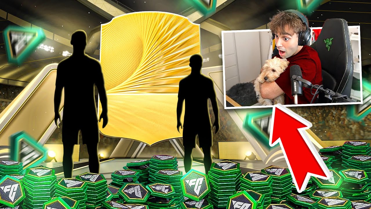 JEG LOD MIN HUND ÅBNE EN 100K PAKKE OG FIK DET HER | 12.000 FC POINTS PACK OPENING