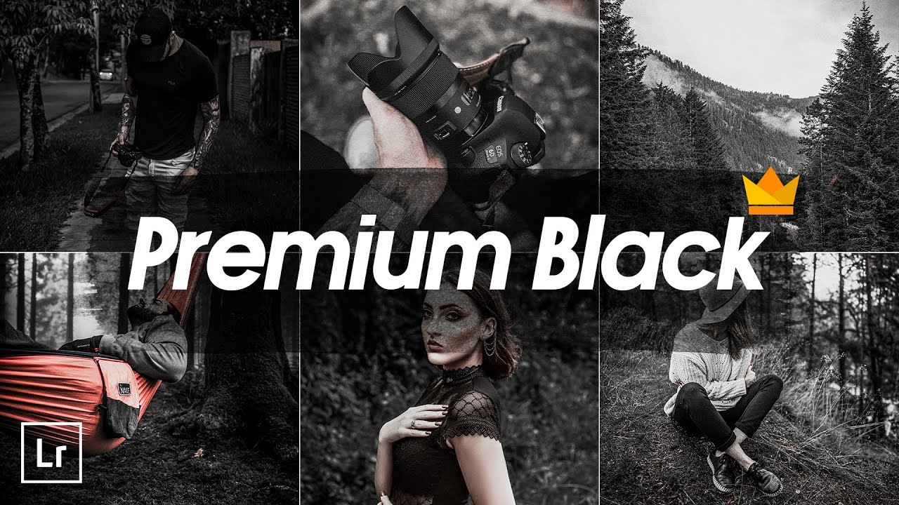 Premium BLACK Preset - Lightroom Tutorial | Free Presets Lightroom Mobile | BLVCK Preset | AVAWA