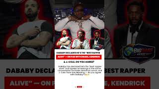 DaBaby: "I'm the Best Rapper Alive" – Drake, Kendrick, J. Cole Level? 😂😏 #fyp #fypage #shorts