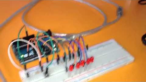 Buton Yardımıyla Arduino  Kara Şimsek Uygulaması