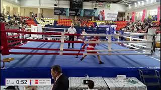 İRFAN YİĞİT YÜKSEL - EYMEN KAYA TÜRKİYE BOKS FEDERASYONU ALT MİNİKLER FERDİ BOKS ŞAMPİYONASI 2025