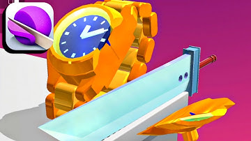 ASMR Slicing - All Levels 96-100 Gameplay (iOS,Android)