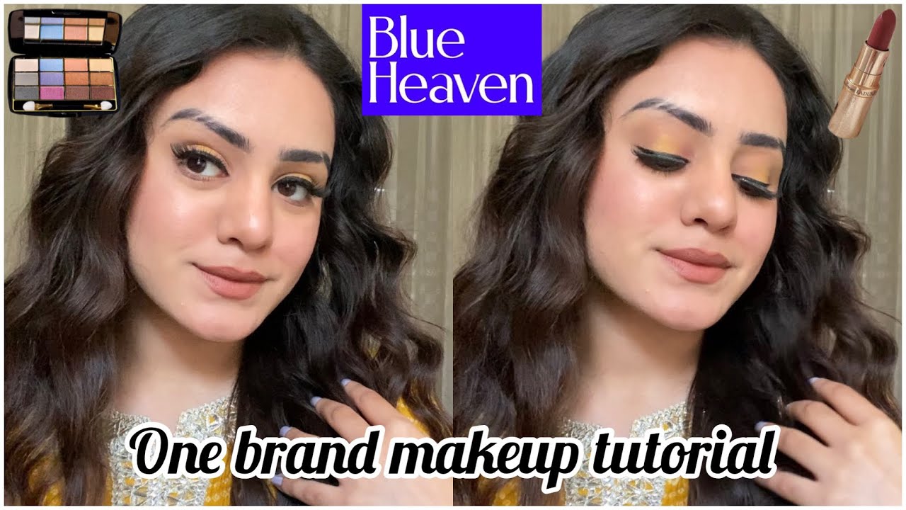 Blue heaven one brand makeup tutorial/ Beginners affordable makeup kit under 300₹/ kp styles