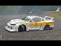 1100HP 4-Rotor Twin Turbo RX7 Silvia S15 Liberty Walk Super Silhouette WORKS - DRIFT &amp; BURNOUTS!