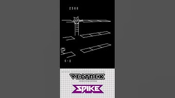 RRRR: Spike #vectrex #arcade #platformer #retrogaming