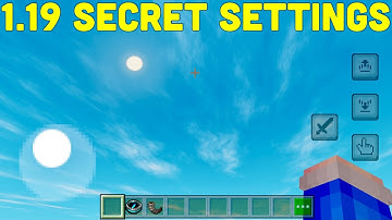 How to Find NEW CONTROL SETTINGS in Minecraft PE 1.19+ HIDDEN FEATURE (Android, iOS)