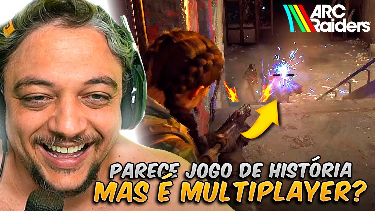 SkipNhO jogou ARC RAIDERS pela PRIMEIRA VEZ!!!