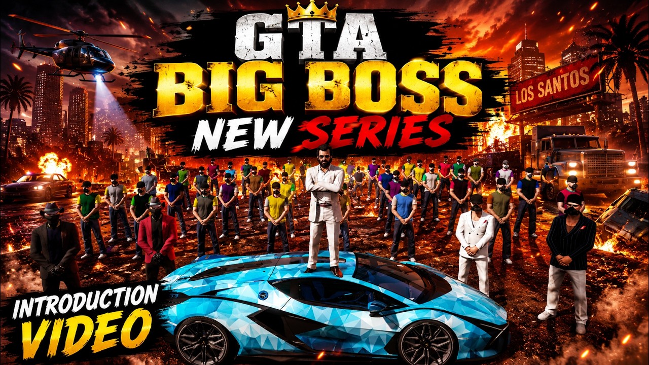 GTA BIG BOSS NEW SERIES  - ADNAN GAMING