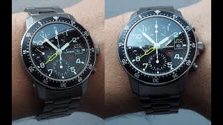 German Classic - Sinn 103 Ti Ar UTC Titanium automatic chronograph - Valjoux 7750 in GMT version