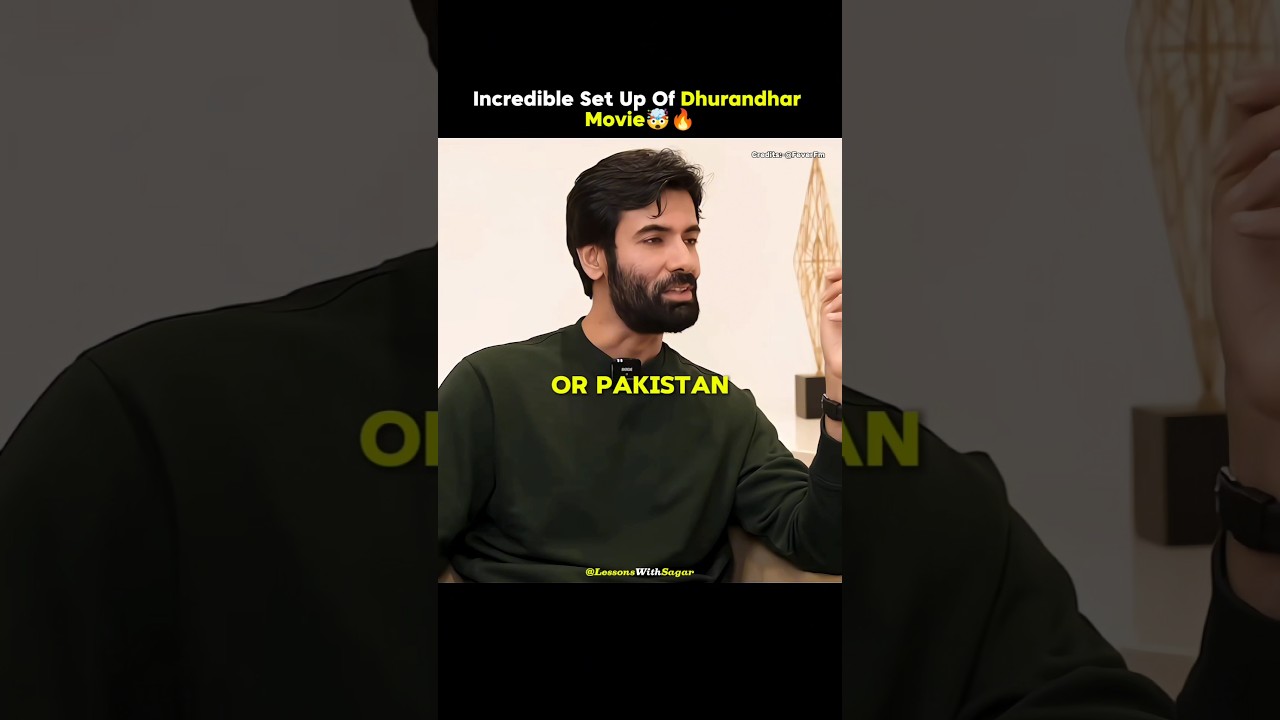 Dhurandhar Movie Incredible Set Up 🔥|Danish Pandor