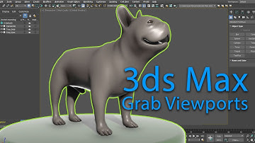 MS3D | 3dsmax | Practice | Grab Viewports