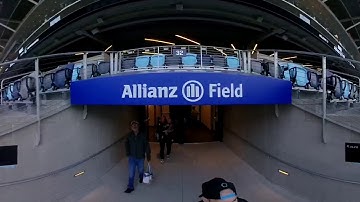 Allianz Field. Tunnel walk out.