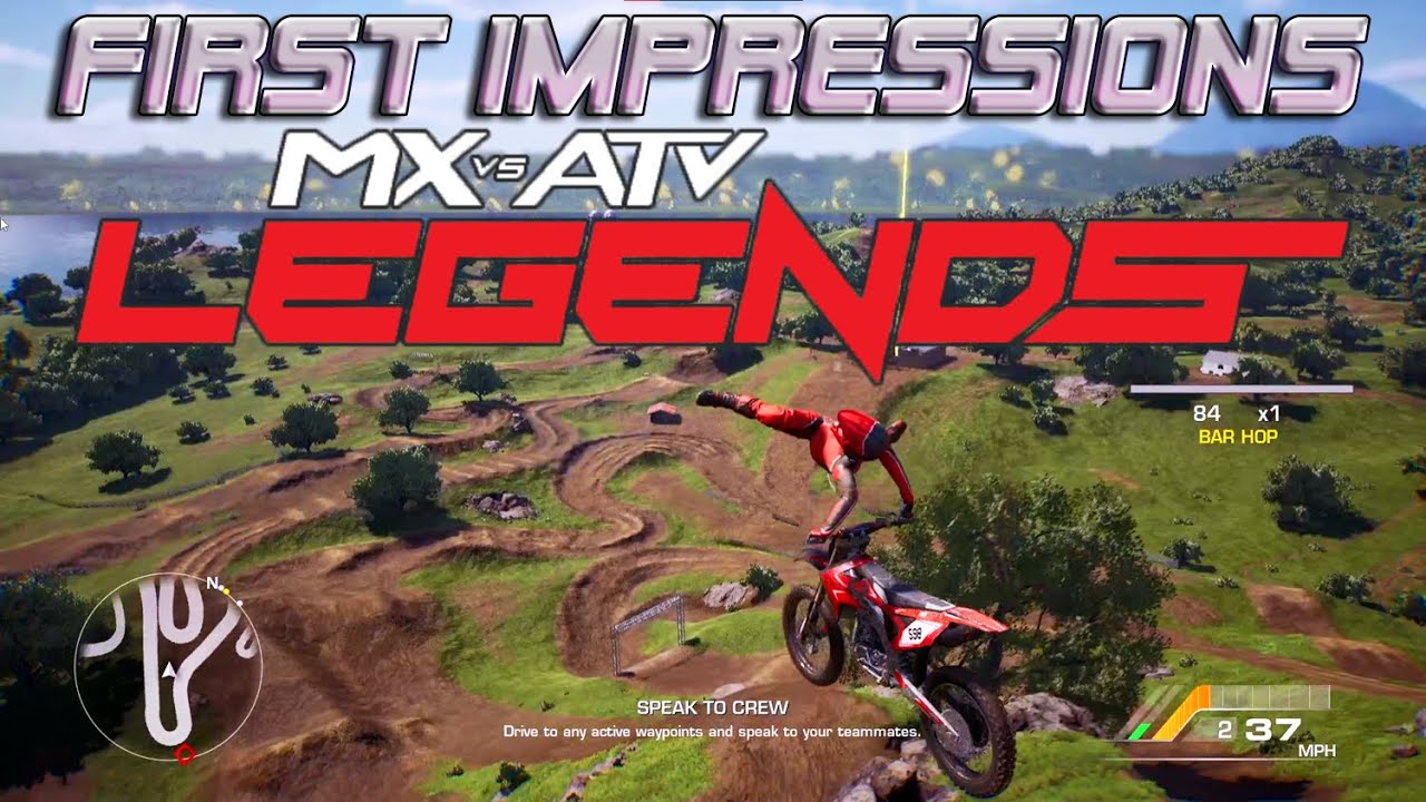 MX vs. ATV Legends First Impressions! | MX vs. ATV Legends Initial Review