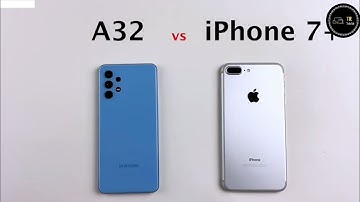 Samsung A32 vs iphone 7 plus by Techz Rah