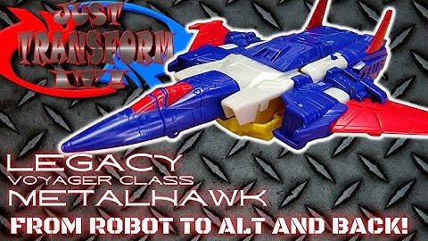 JUST TRANSFORM IT!: Legacy Voyager Metalhawk