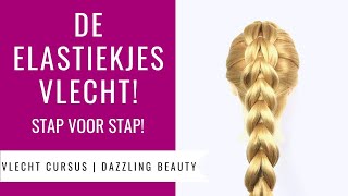 Zakje vitaliteit Vleugels DOORHAAL VLECHT MET ELASTIEKJES | HOE DOE JE DAT? | Vlecht Cursus Dazzling  Beauty (deel 12) - YouTube