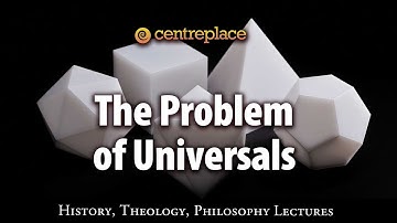 The Problem of Universals