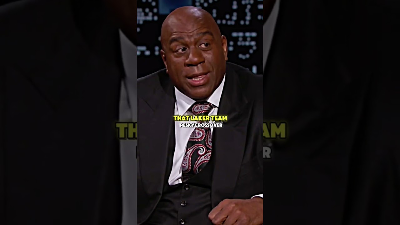 When MJ told Magic Johnson to retire🤯🏀