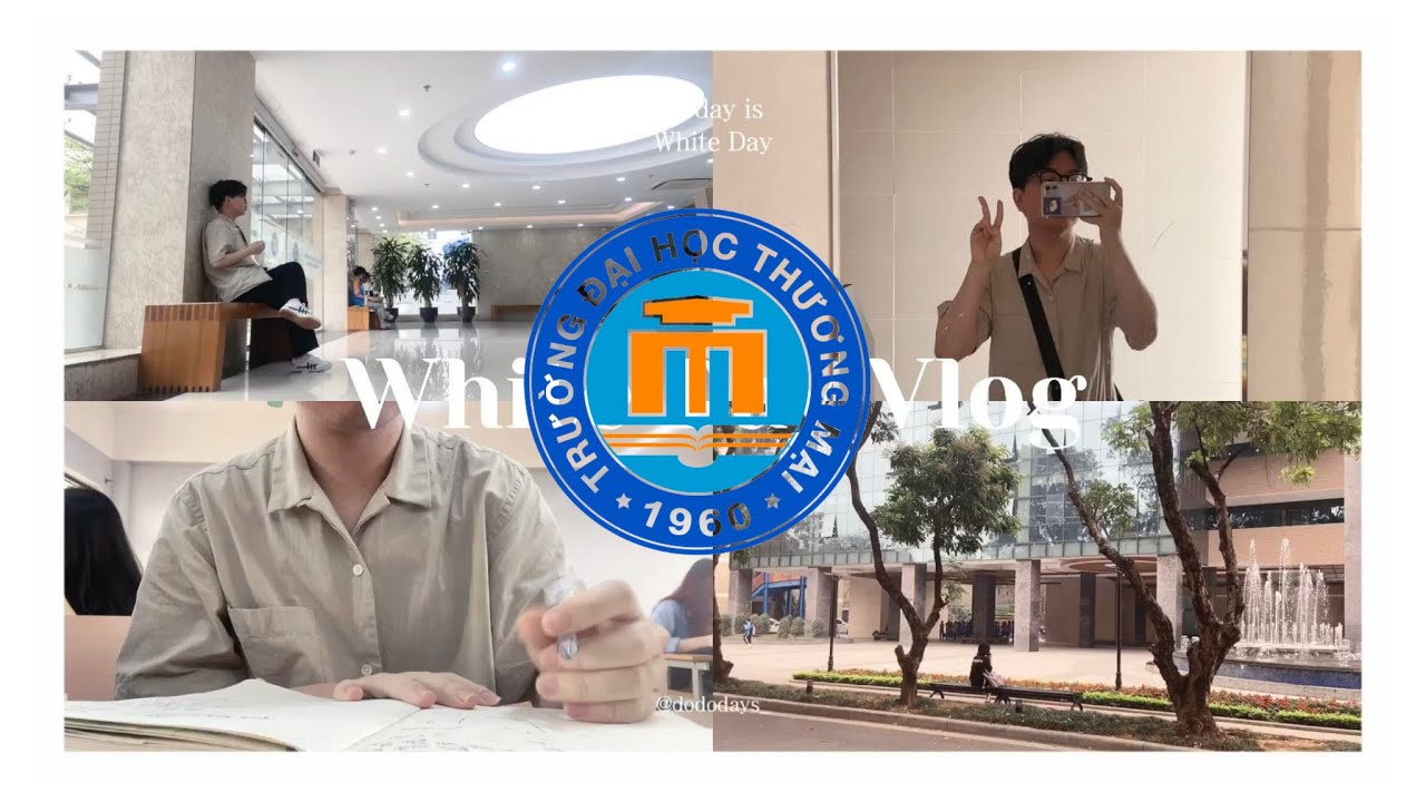 ep 4 : một ngày của sinh viên THƯƠNG MẠI | review trường đại học Thương Mại - youtube