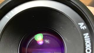 美品 ニコン AI NIKKOR 50mm f1.8 レンズ分解清掃済 M538 ニコン Nikon NIKKOR 50mm F1.8 Ai-s パンケーキレンズ 前玉・後玉の