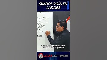 ¿Qué SIMBOLOGÍA se utiliza en LADDER?