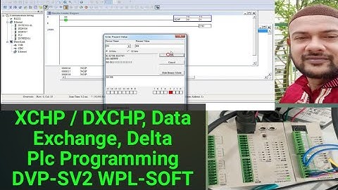 XCHP / DXCHP, Data Exchange, Delta Plc Programming DVP-SV2 WPL-SOFT