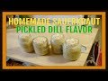 DIY-How to Make Homemade Sauerkraut-Fermented Cabbage (Fermented Foods)