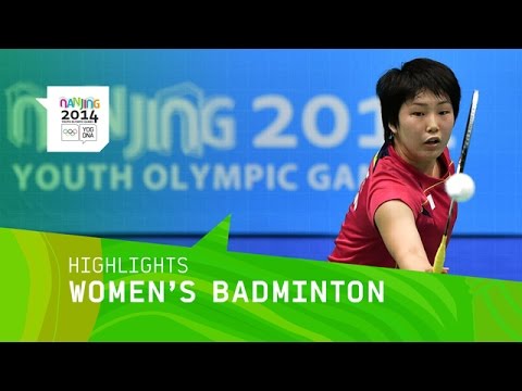 He Bingjiao Wins Women's Badminton Gold - Highlight | Nanjing 2014 Youth Olympic Gold
