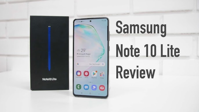 Samsung Galaxy Note 10 Lite-128Gb-Aura Glow Novo ou recondicionado