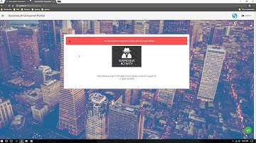 Demo: Portal Protection Using Adaptive Authentication