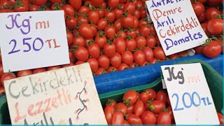 Antalyada Pazar Fi̇yatlari 20 Nisan 2026 Şfet