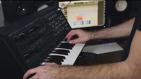 Synth Melody on a vintage Korg MS-20