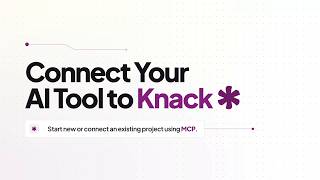 How to Connect Your AI Tool to Knack