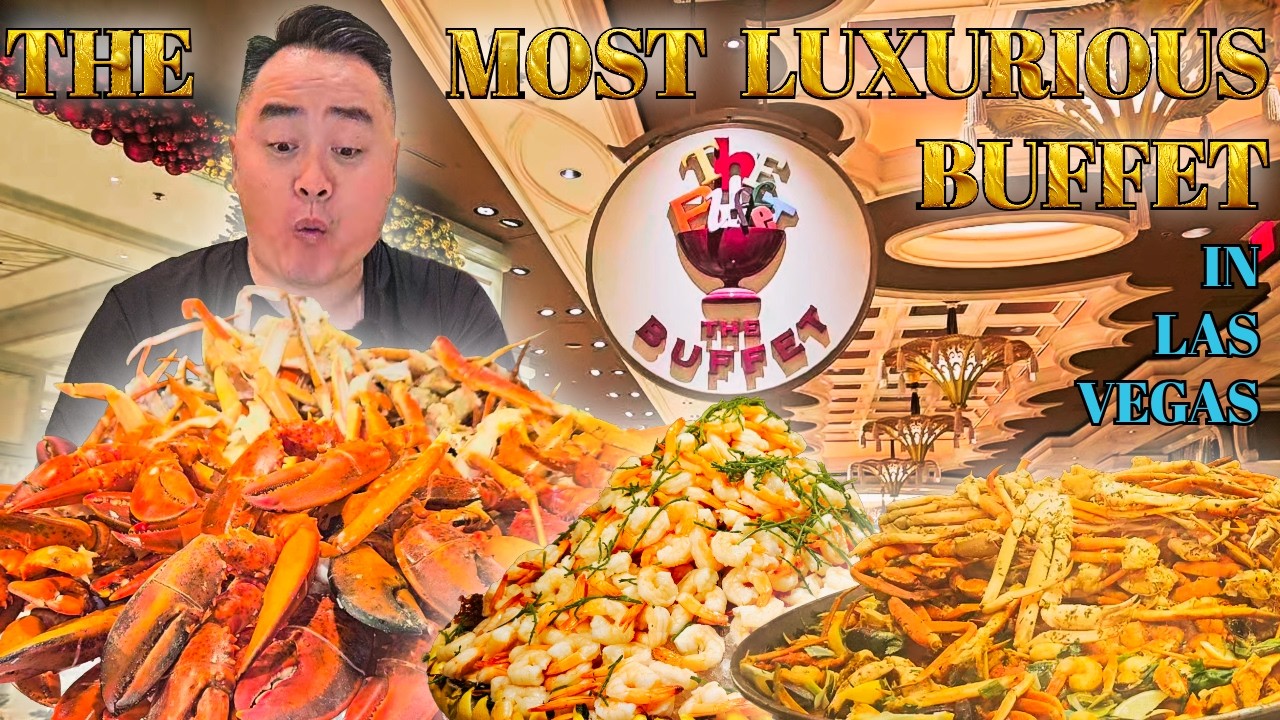 Most Luxurious Buffet in Las Vegas! Inside The Buffet at Wynn