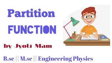 Partion Function || Maxwell Boltzmann Distribution law || Statistical Physics || Bsc Physics topic||