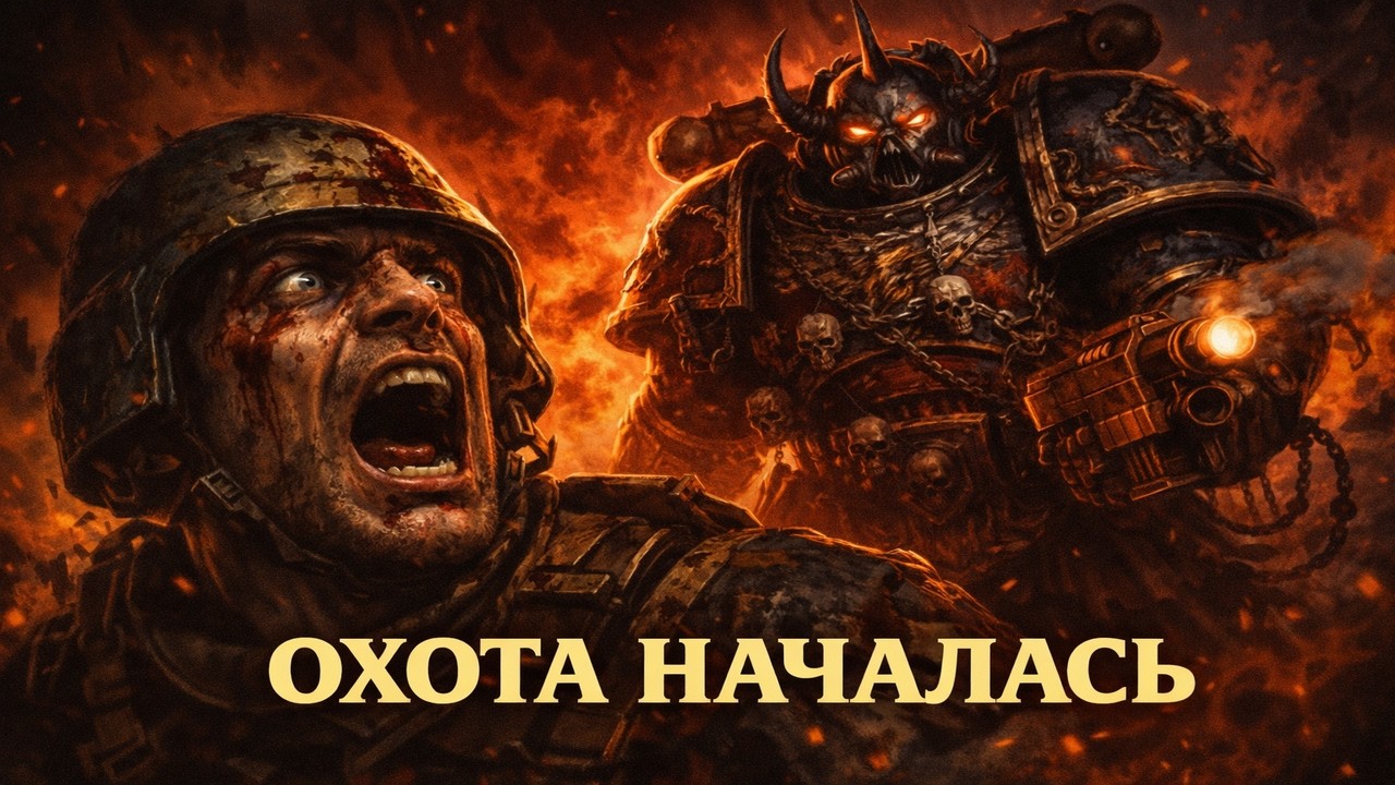 Каково Это – Быть Жертвой Охоты Космодесантников ХАОСА В Warhammer 40k
