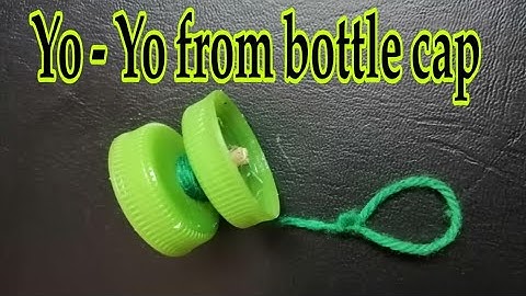 Yo-Yo from bottle cap | Simple life hack | How to make Yo-Yo yourself