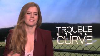 Amy Adams talks about working with Clint Eastwood in Trouble with the Curve