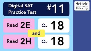 Digital SAT 11, Reading Module 2H, Question 18