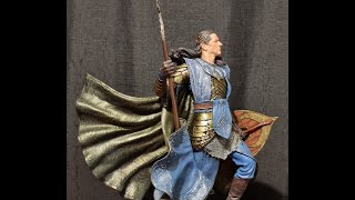 Gil-Galad statue by Weta Workshop